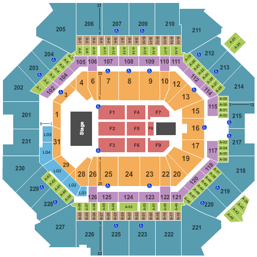 Barclays Center Seating Chart